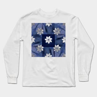 Daisies on Denim Long Sleeve T-Shirt